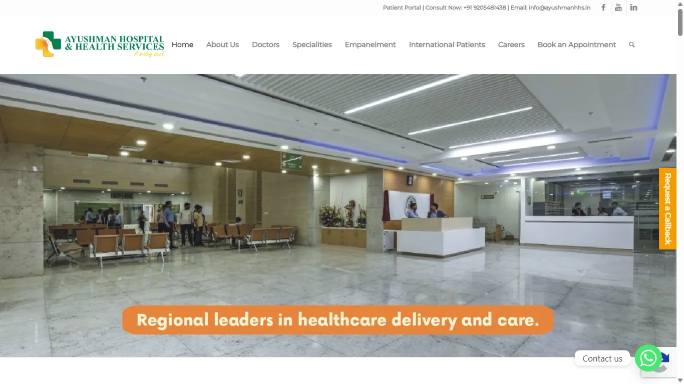 Ayushman Hospital & Health Services campaign preview